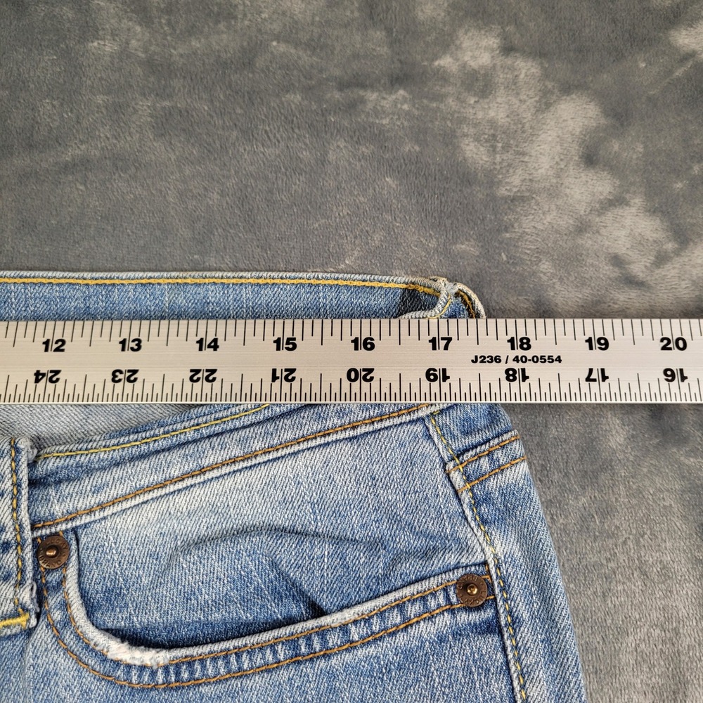 Lucky Brand Sweet N Low Jeans Womens 31 Light Wash Distressed Bootcut ZILQ061 - Picture 5 of 9